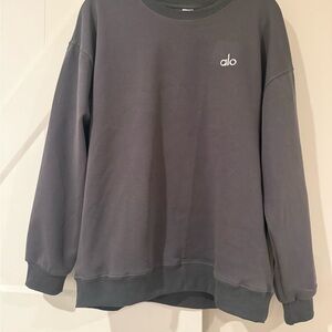 Men's Charcoal Crewneck Sweater